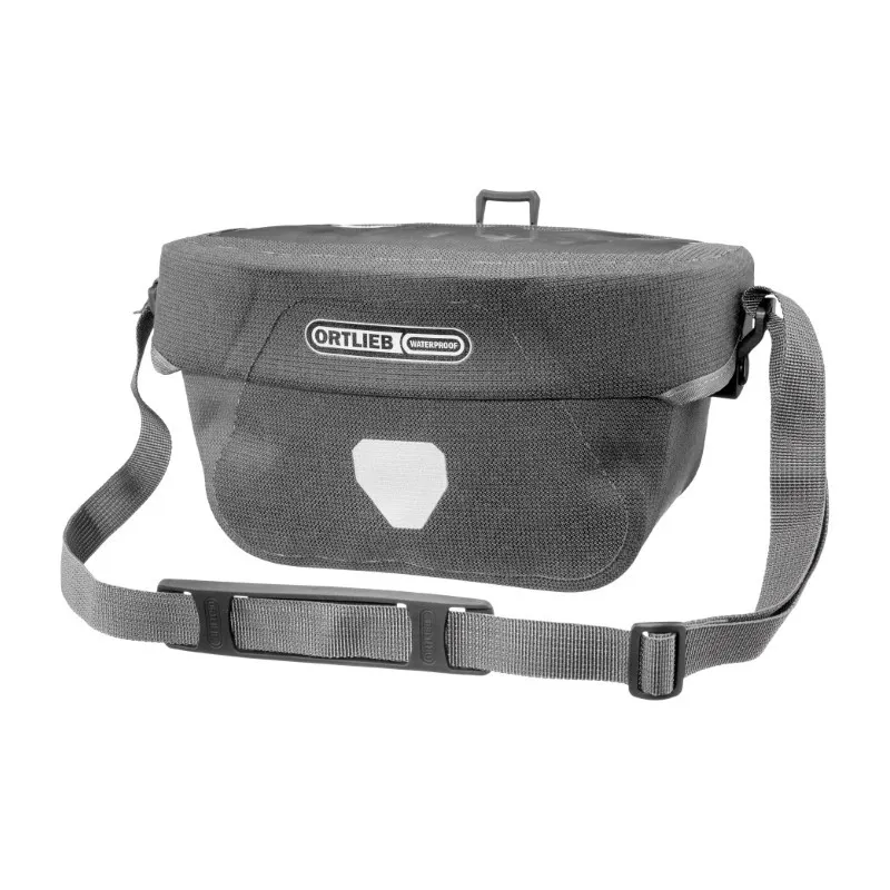 Ortlieb Ultimate Six Urban 5L Handlebar Bag in Grey